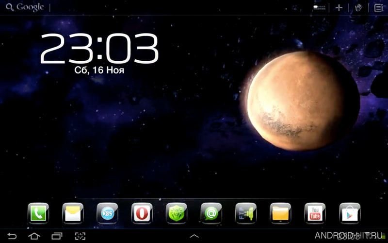 Скриншот Space HD на андроид Скриншот Space HD на андроид