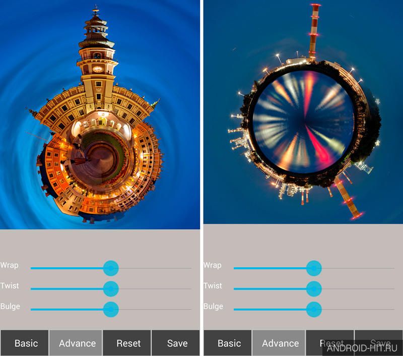 Скриншот Tiny Planet Fx Pro на андроид Скриншот Tiny Planet Fx Pro на андроид