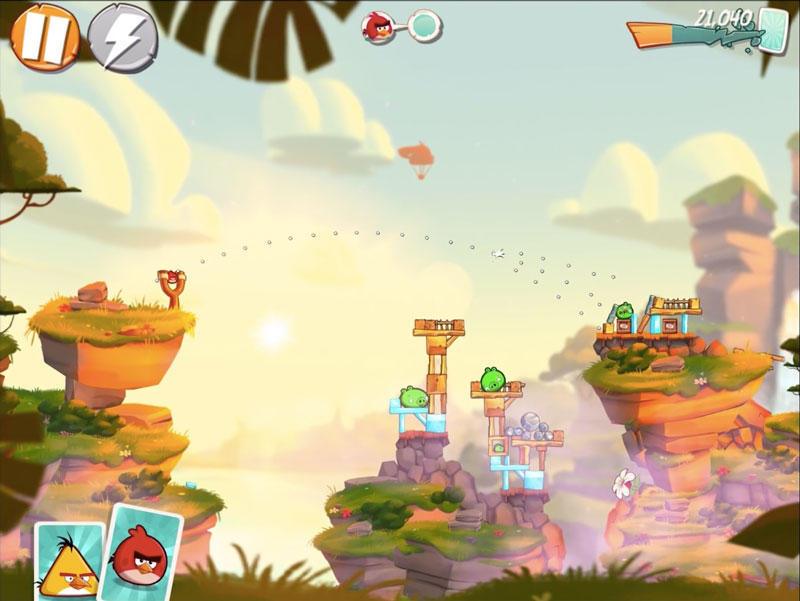 Скриншот Angry Birds 2 на андроид