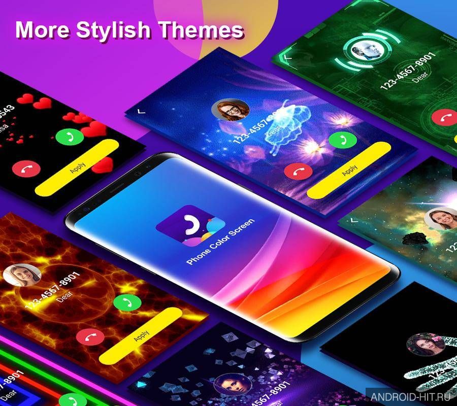 Скриншот Phone Color Screen на андроид Скриншот Phone Color Screen на андроид