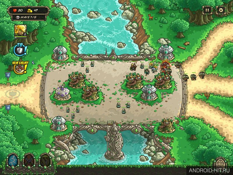 Скриншот Kingdom Rush Origins на андроид