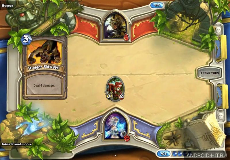 Скриншот Hearthstone Heroes of Warcraft на андроид Скриншот Hearthstone Heroes of Warcraft на андроид