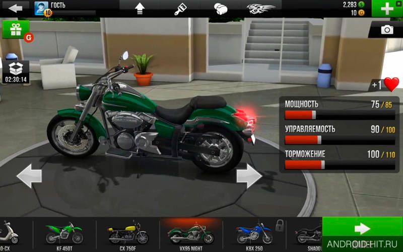 Скриншот Traffic Rider на андроид