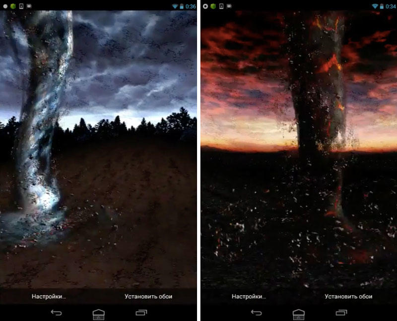 Скриншот Tornado 3D на андроид