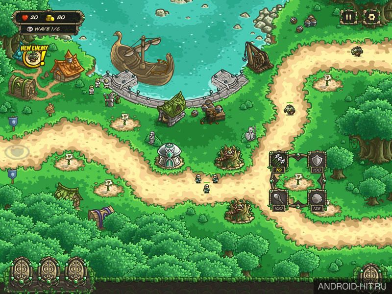 Скриншот Kingdom Rush Origins на андроид