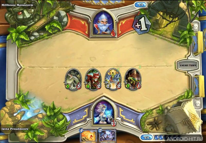 Скриншот Hearthstone Heroes of Warcraft на андроид Скриншот Hearthstone Heroes of Warcraft на андроид