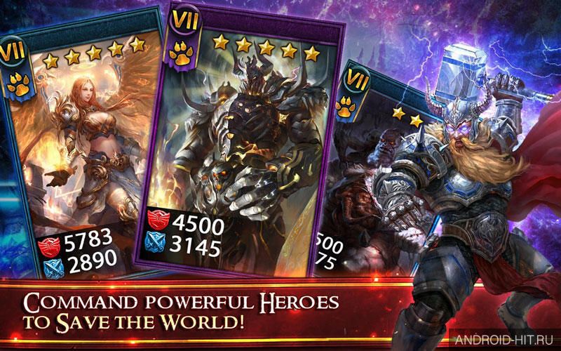 Скриншот Deck Heroes на андроид