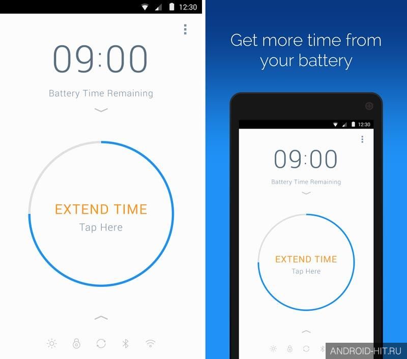 Скриншот Battery Time Saver & Optimizer на андроид