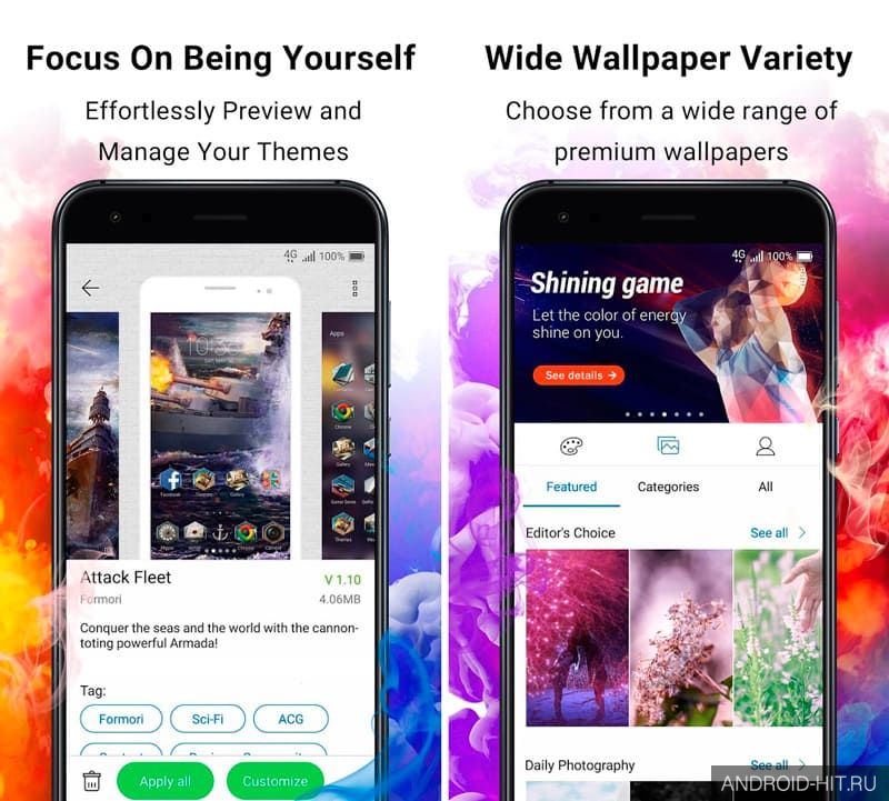 Скриншот ZenUI Themes на андроид Скриншот ZenUI Themes на андроид