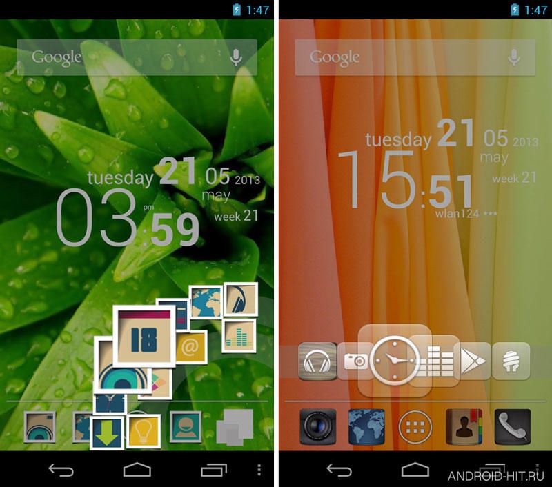 Скриншот CircleLauncher на андроид