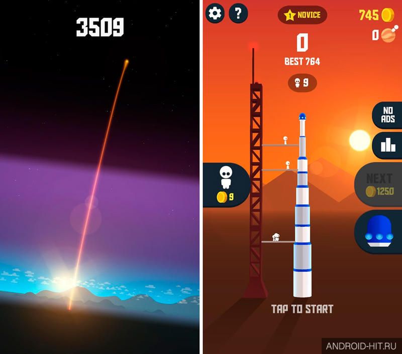 Скриншот Space Frontier на андроид