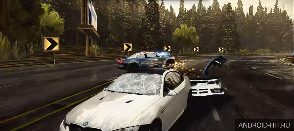 Скриншот NFS Most Wanted на андроид