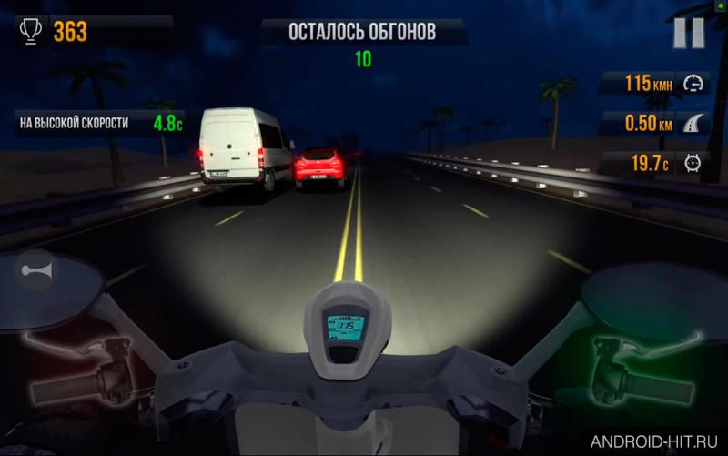 Скриншот Traffic Rider на андроид