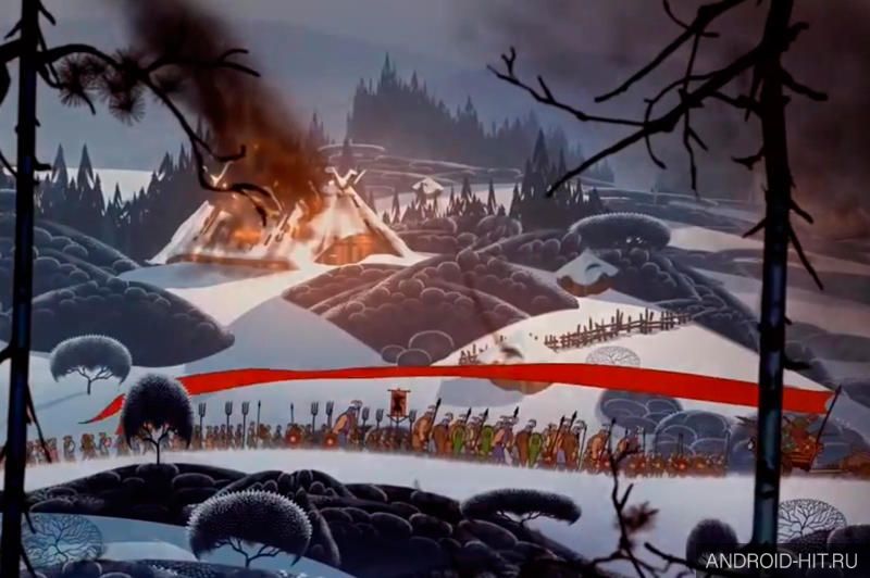 Скриншот The Banner Saga на андроид Скриншот The Banner Saga на андроид