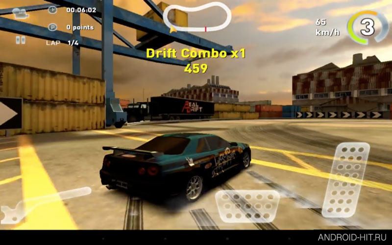 Скриншот Real Drift Car Racing на андроид Скриншот Real Drift Car Racing на андроид