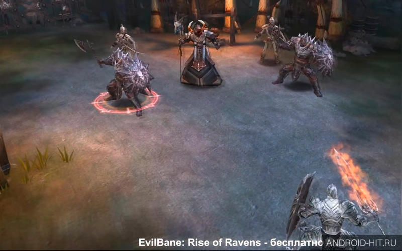 Скриншот EvilBane: Rise of Ravens на андроид Скриншот EvilBane: Rise of Ravens на андроид