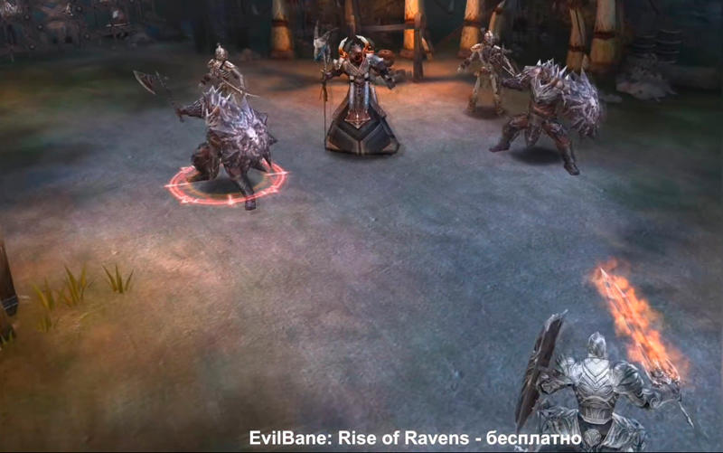Скриншот EvilBane: Rise of Ravens на андроид