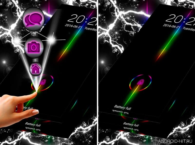Скриншот Экран Ultra Lock на андроид Скриншот Экран Ultra Lock на андроид