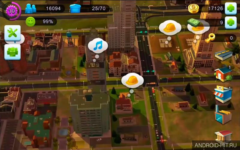 Скриншот SimCity BuildIt на андроид Скриншот SimCity BuildIt на андроид