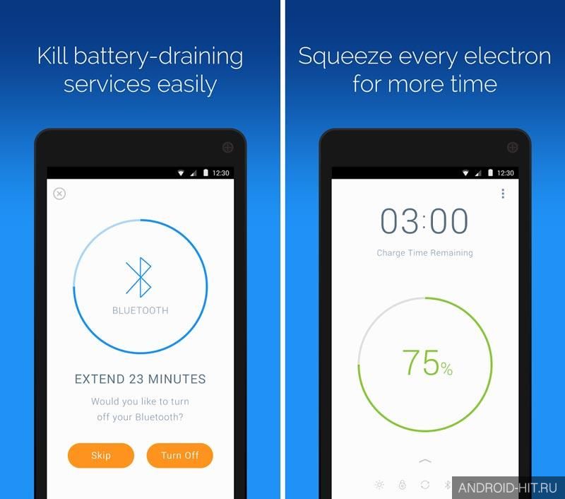 Скриншот Battery Time Saver & Optimizer на андроид