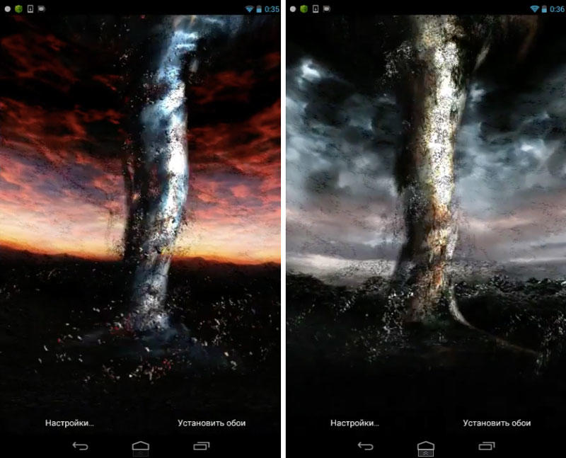 Скриншот Tornado 3D на андроид