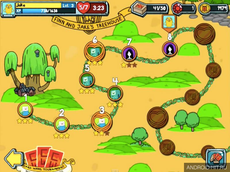 Скриншот Card Wars - Adventure Time на андроид