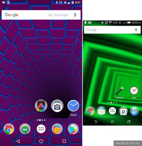Скриншот Tunnel Live Wallpaper Creator на андроид