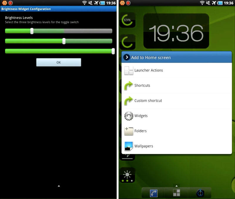 Скриншот Clean Widgets на андроид Скриншот Clean Widgets на андроид
