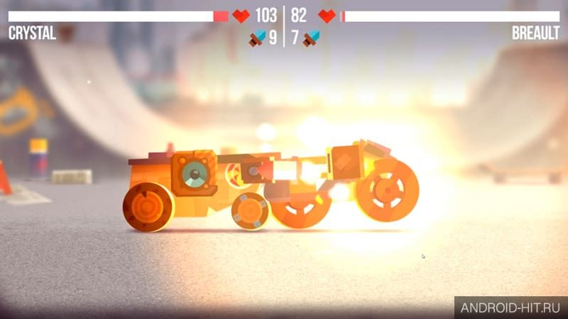 Скриншот CATS: Crash Arena Turbo Stars на андроид