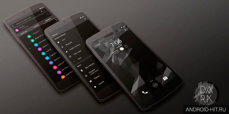 Скриншот dark material // blacked out на андроид Скриншот dark material // blacked out на андроид