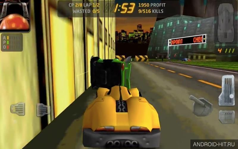 Скриншот Carmageddon на андроид