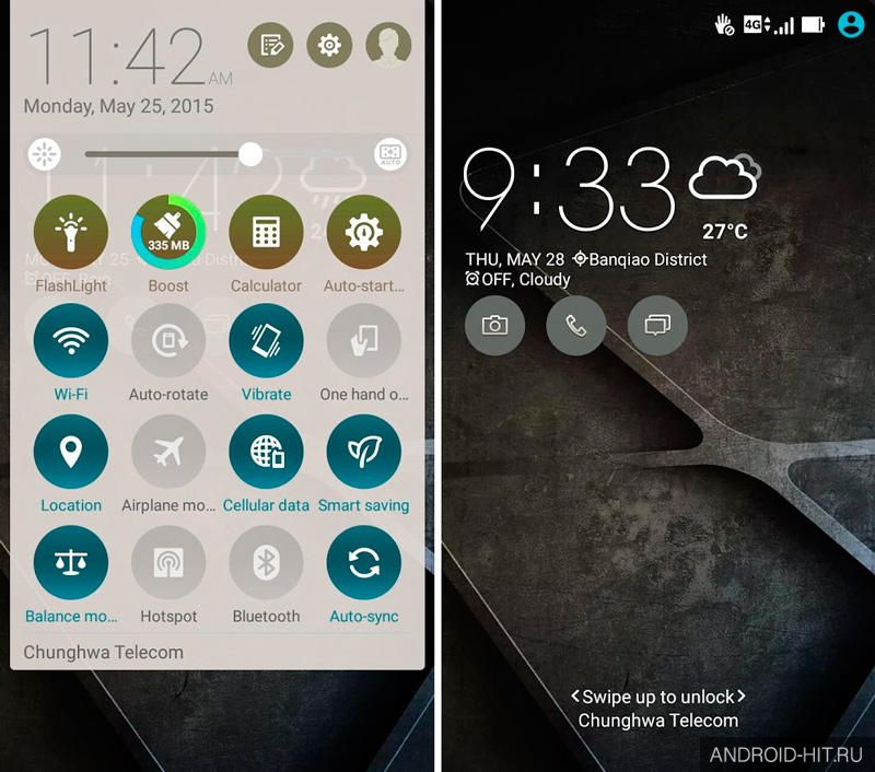Скриншот Iron ASUS ZenUI Theme на андроид