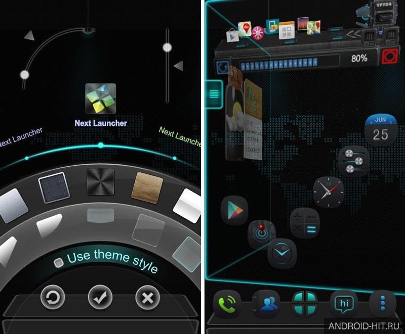 Скриншот Thank Next Launcher Theme на андроид