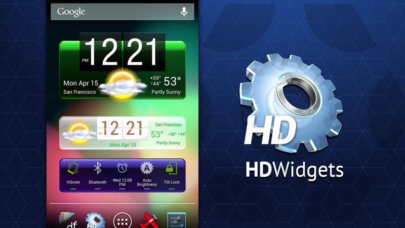 Скриншот HD Widgets на андроид