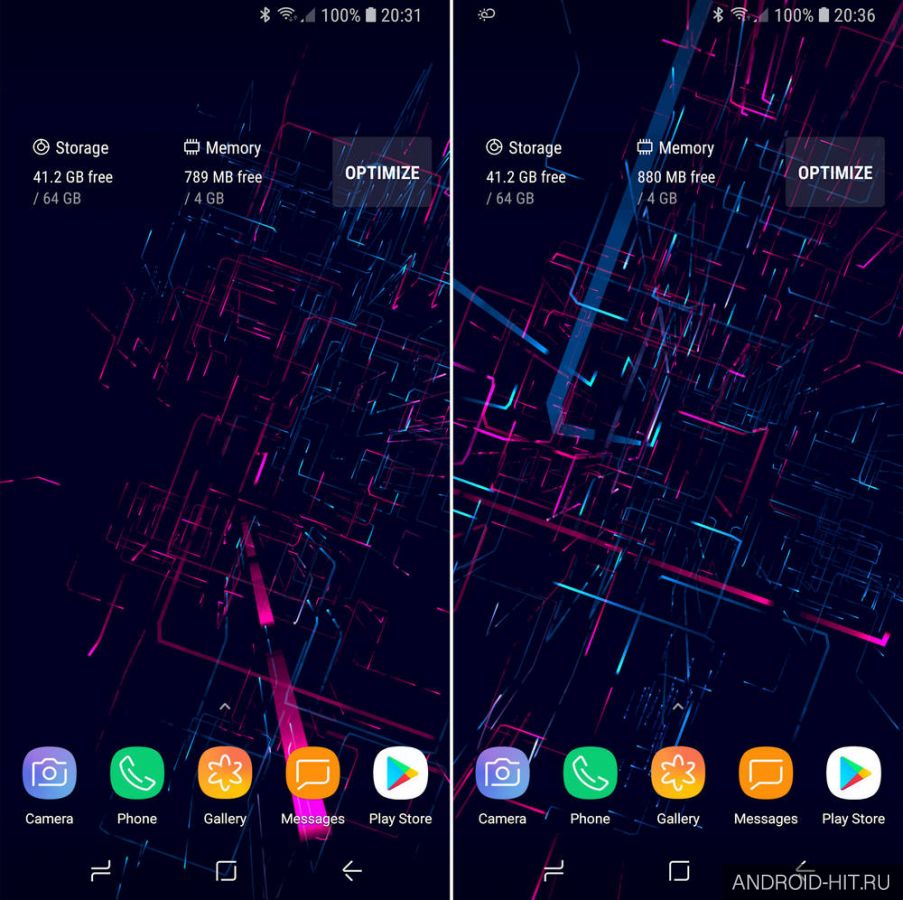 Скриншот NEOLINE LiveWallpaper на андроид