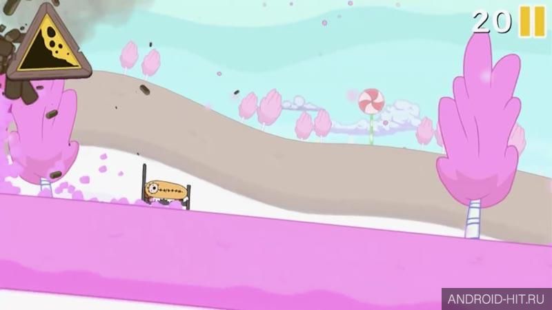 Скриншот Ski Safari: Adventure Time на андроид Скриншот Ski Safari: Adventure Time на андроид