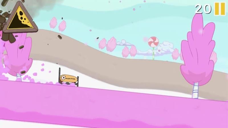Скриншот Ski Safari: Adventure Time на андроид