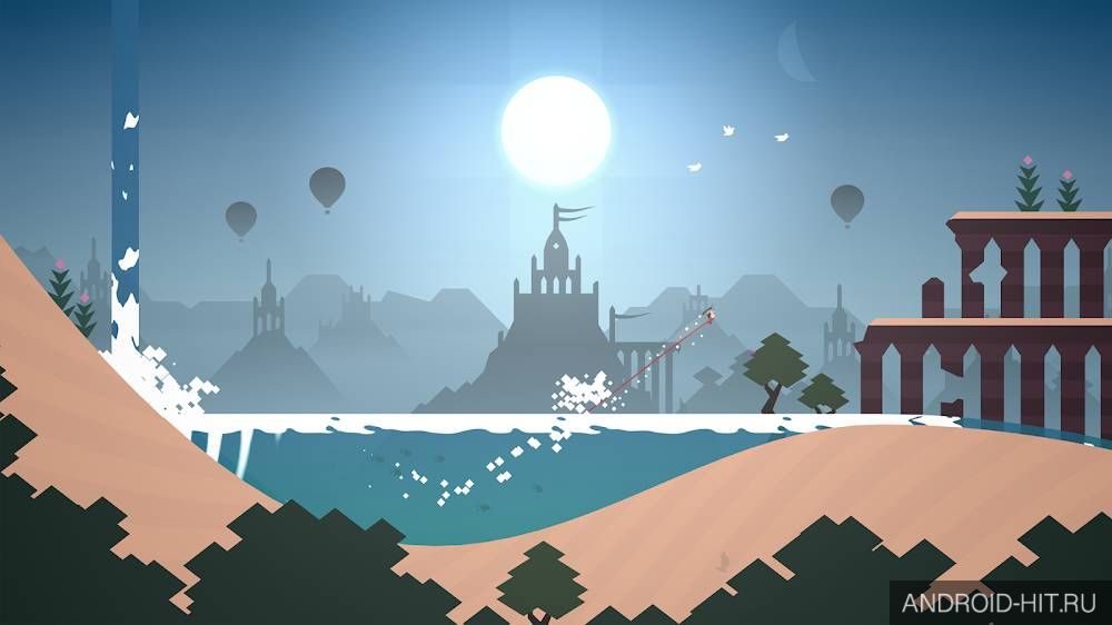 Скриншот Alto's Odyssey на андроид Скриншот Alto's Odyssey на андроид