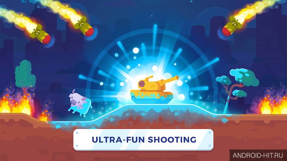 Скриншот Tank Stars на андроид Скриншот Tank Stars на андроид