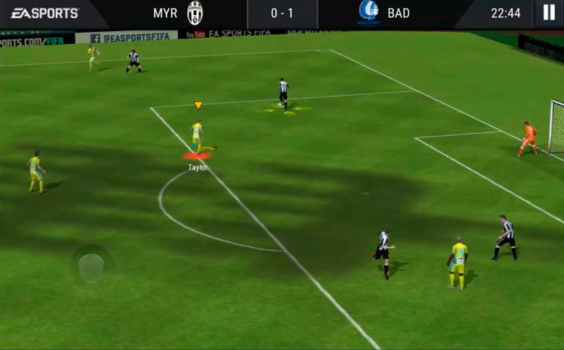 Скриншот FIFA Mobile Футбол на андроид