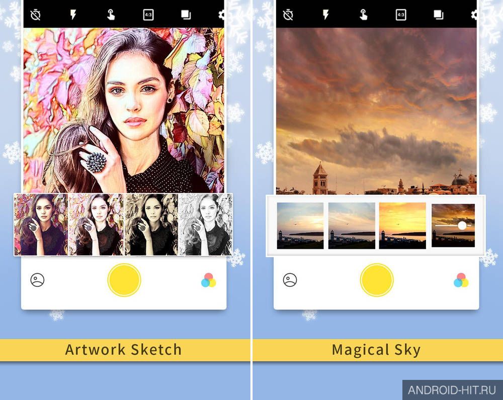 Скриншот Camera360 Lite на андроид Скриншот Camera360 Lite на андроид