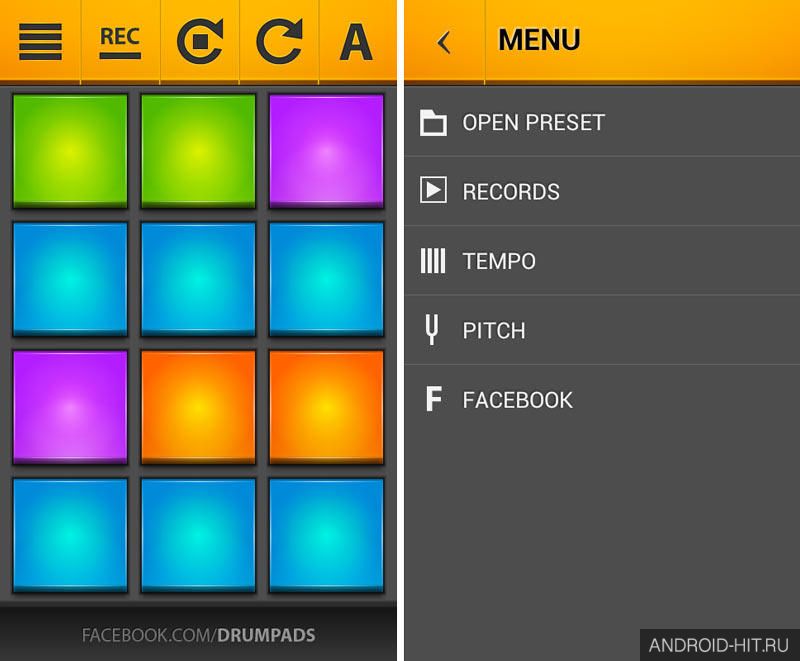 Скриншот Drum Pads 24 на андроид