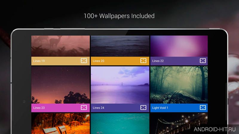 Скриншот Линии Free - Icon Pack на андроид