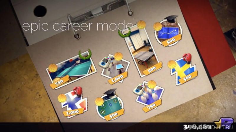 Скриншот Table Tennis Touch на андроид