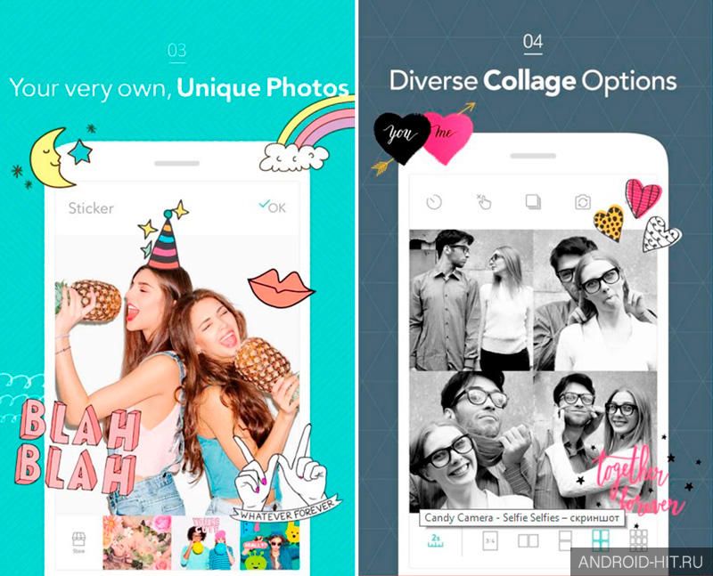 Скриншот Candy Camera - Selfie Selfies на андроид Скриншот Candy Camera - Selfie Selfies на андроид