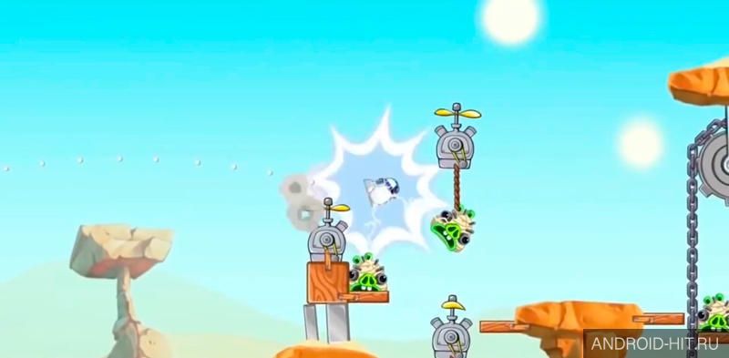 Скриншот Angry Birds Star Wars II на андроид