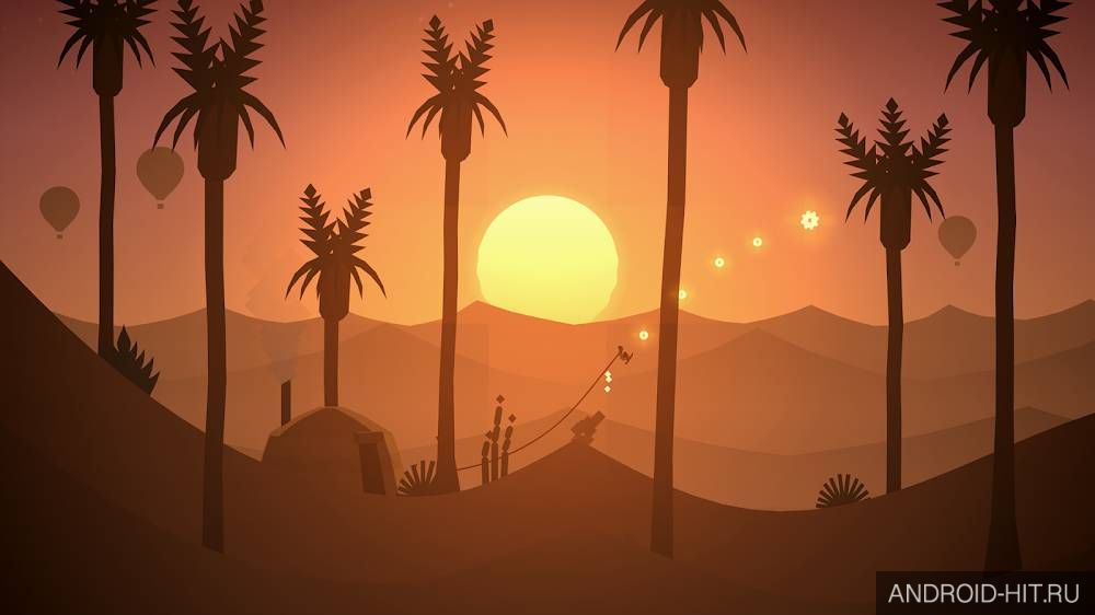Скриншот Alto's Odyssey на андроид Скриншот Alto's Odyssey на андроид