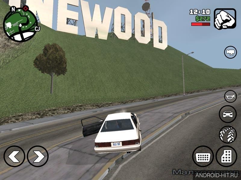 Скриншот GTA San-Andreas на андроид