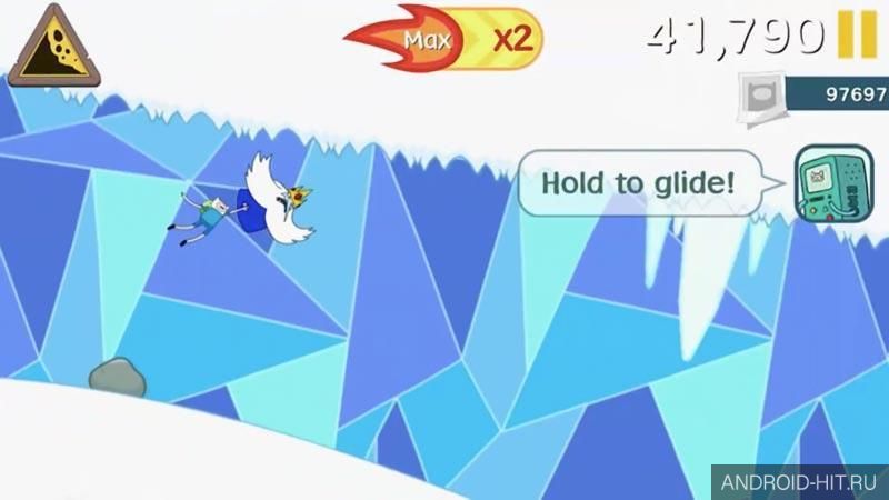 Скриншот Ski Safari: Adventure Time на андроид Скриншот Ski Safari: Adventure Time на андроид