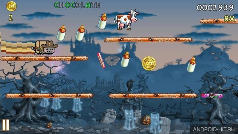 Скриншот Nyan Cat: Lost In Space на андроид Скриншот Nyan Cat: Lost In Space на андроид